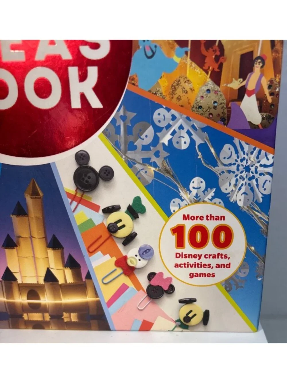 Disney Ideas Book Hardcover - Over 100 Disney Crafts Games & Activities - Picture 2 of 16